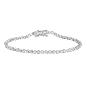 Paveikslėlis Balto aukso apyrankė su LAB deimantais